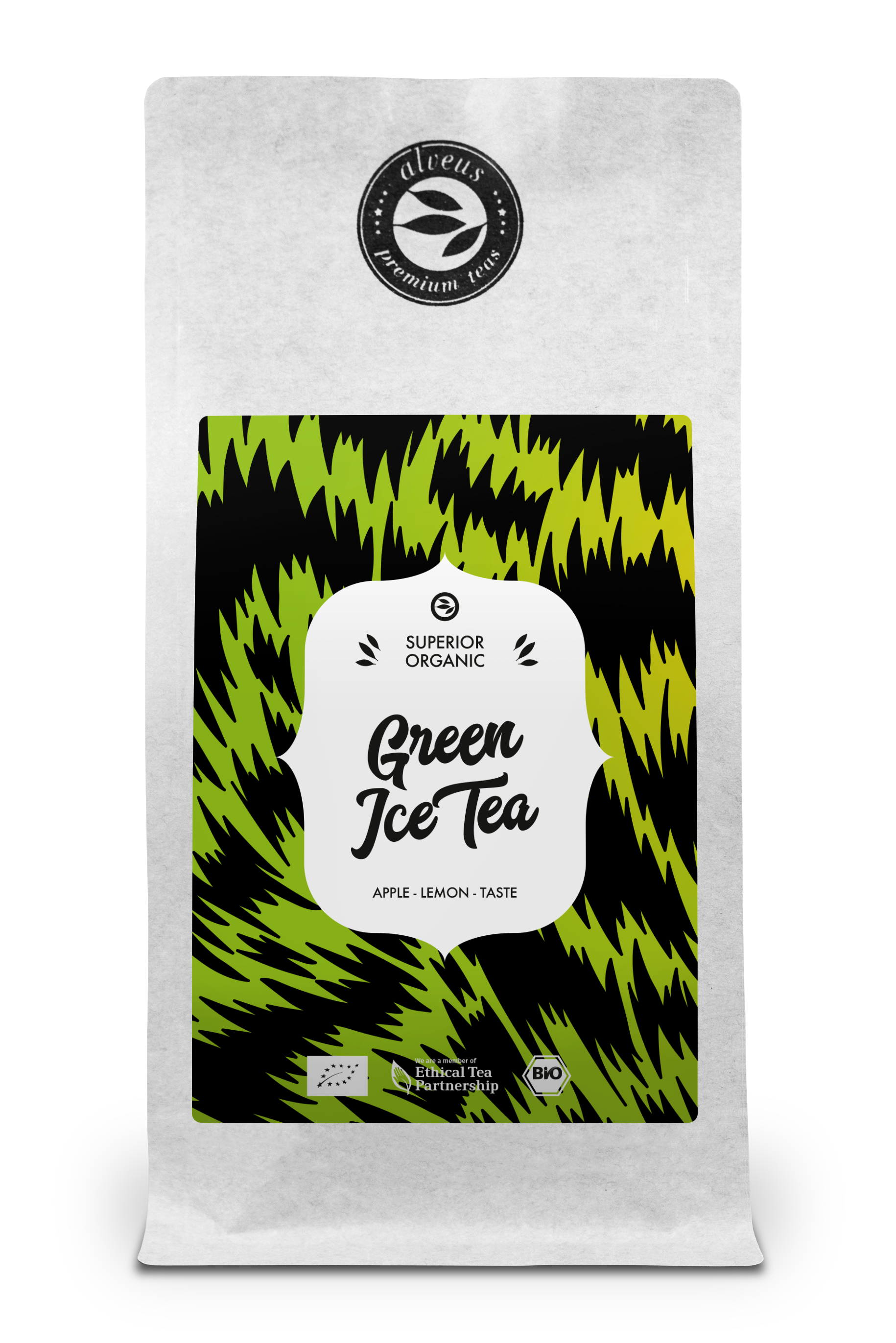 cave le petit grain thé vert glacé alveus vente détail sachet zippé