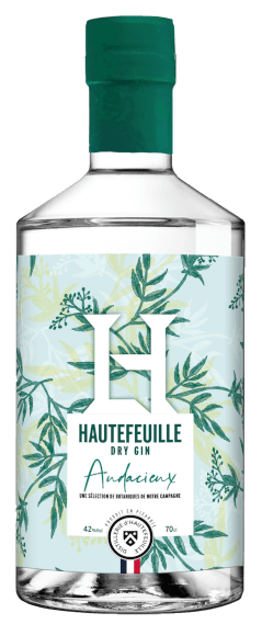 distillerie hautefeuille audacieux gin francais spiritueux cave le petit grain rieumes