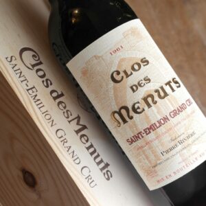 clos des menuts 1961 millésime rare ancien saint émilion grand cru vin vieux cave le petit grain boutique en ligne rieumes