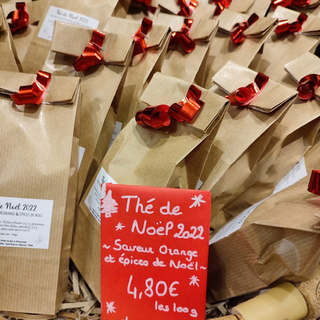 cave le paetit grain vins thé café rieumes thé de noel