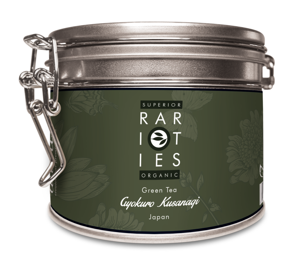 cave le petit grain thé vert alveus vente détail boite Gyokuro_Kusanagi