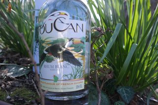 toucan blanc rhum guyane francaise cave le petit grain rieumes