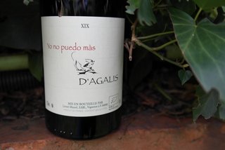 agalis yo no puedo mas vin de printemps languedoc salagou vin rouge rieumes cave le petit grain