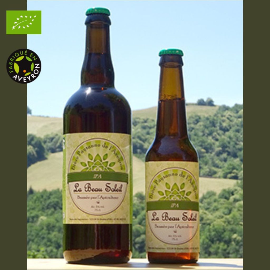 bière blonde ipa houblonnée beau soleil brasserie artisanale france cave le petit grain rieumes sélection choix