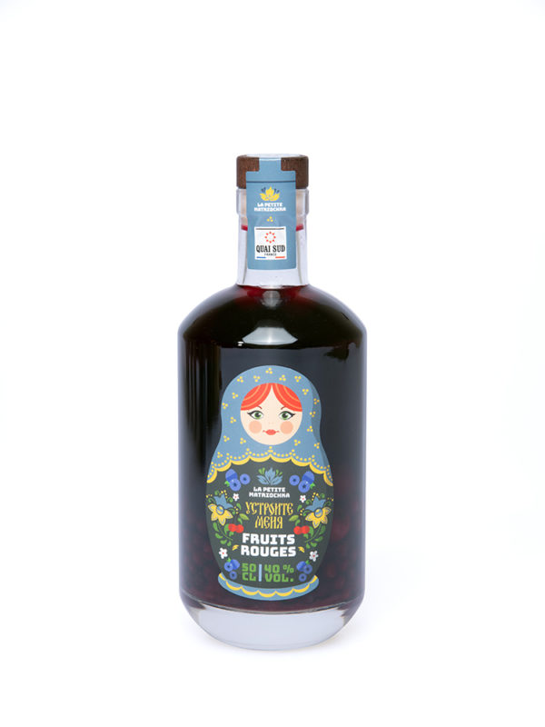cave le petit grain rieumes vodka arrangé matriochka fruits rouges apéritif
