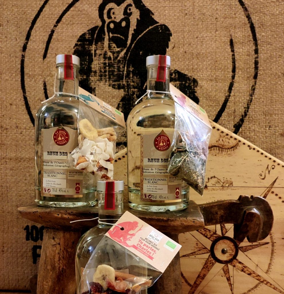 cave le petit grain rieumes boutique en ligne Kit pour Rhum arrangé « Tranquille Emile »