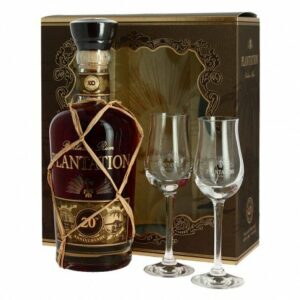rhum-plantation-barbade-xo-20th-anniversaire-2-verres cave le petit grain rieumes boutique en ligne