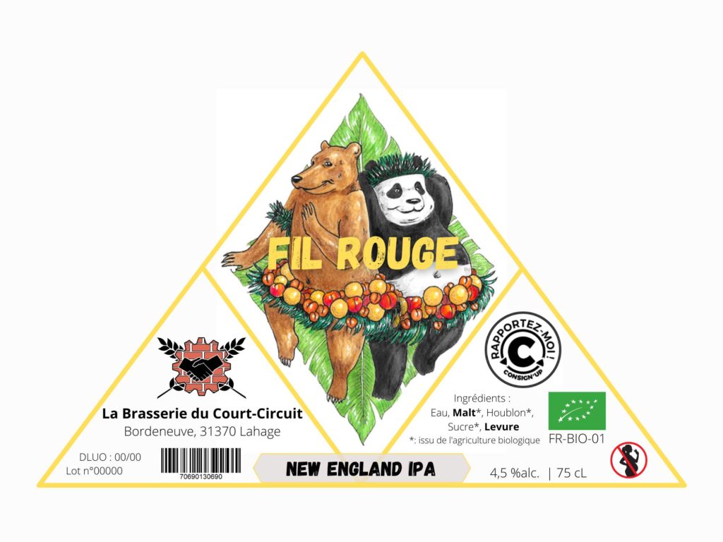 fil rouge brasserie du court circuit bière artisanale bo craft beer cave le petit grain rieumes