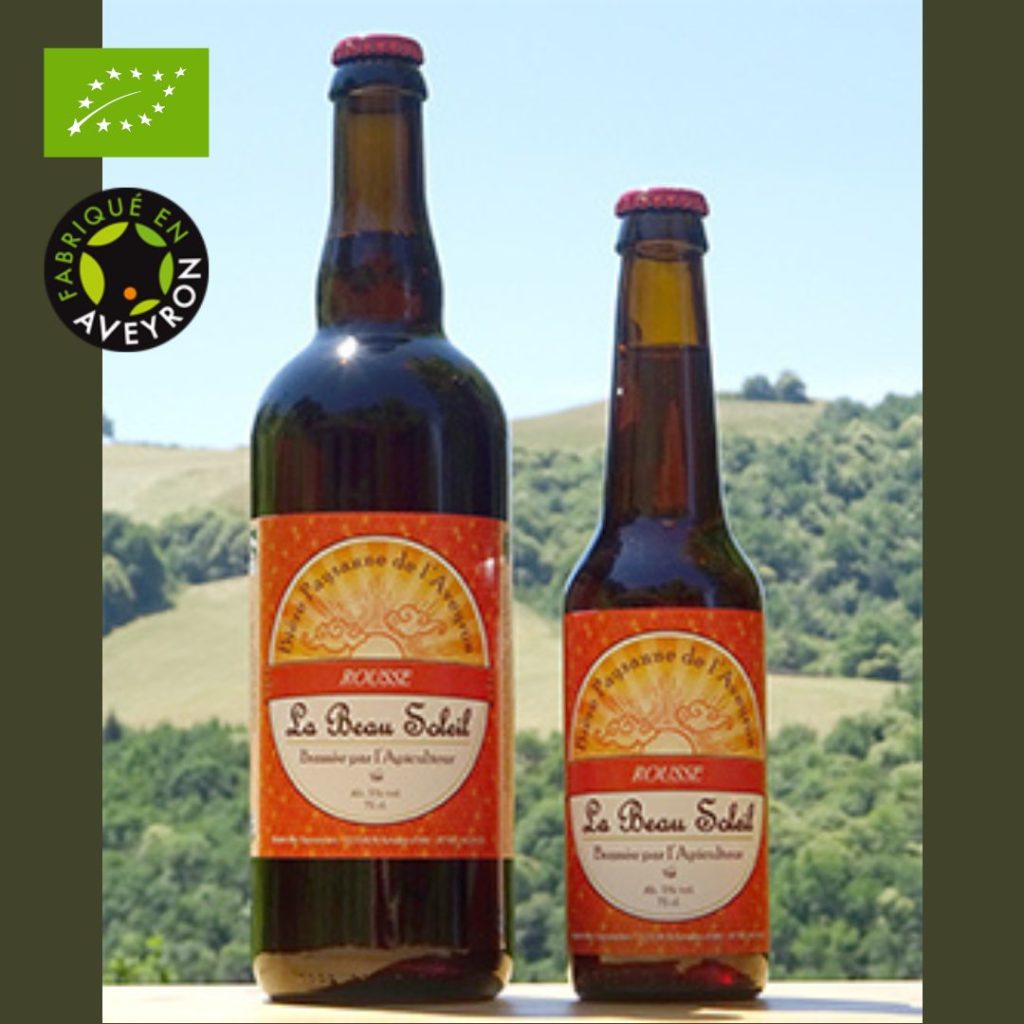 bière ambrée beau soleil brasserie artisanale france cave le petit grain rieumes sélection choix